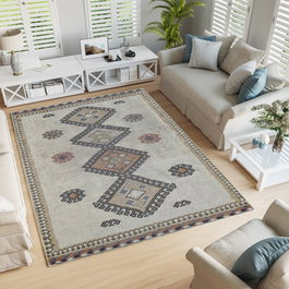 Conceptum Woopamuk018 Alfombra Gris 80 x 300 cm
